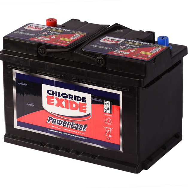 Din66 MF Powerlast Chloride Exide Battery Express Kenya